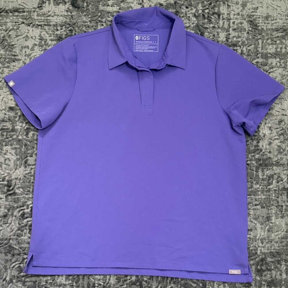 FIGS Nala Short Sleeve Polo
